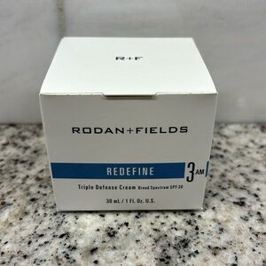 New & Sealed Rodan + Fields Redefine Triple Defense AM Cream Step 3 Expires 1/26